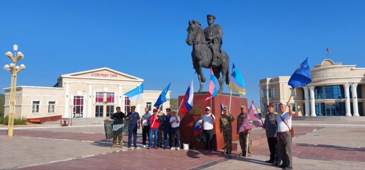 Возложение венка г. Чойбалсан